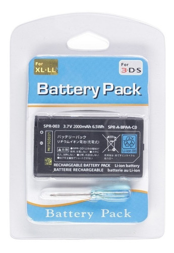 Batería Compatible Nintendo 3ds Xl 2000mah+ Destornillador