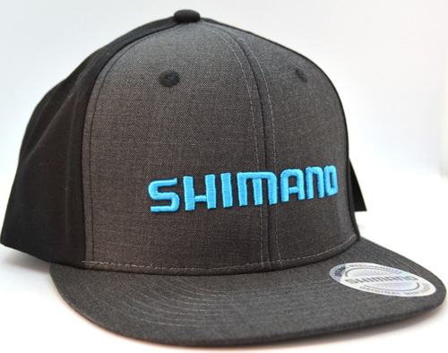Imagem 1 de 2 de Bone Shimano Cinza Preto Logo Ciane#1805