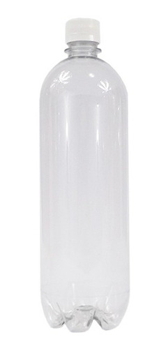 Botella Plástico Pet 1 Litro Tapa Rosca. Envase Transparente