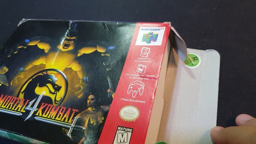 Jogo Nintendo N64 Mortal Kombat 4 (Usado)