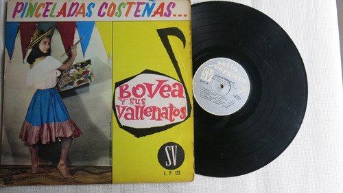 Vinyl Vinilo Lp Acetato Pinceladas Costeñas Bovea Y Sus Vall