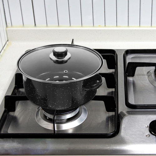 Sartén De Hierro Fundido Esmaltado Olla De Horno De Hierro F
