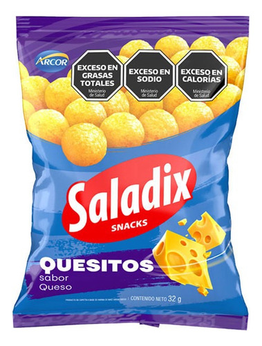 Saladix Quesitos Snack Chico