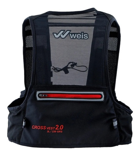 Chaleco Hidratacion Weis Cross Vest 2.0 / 230gr Trail 