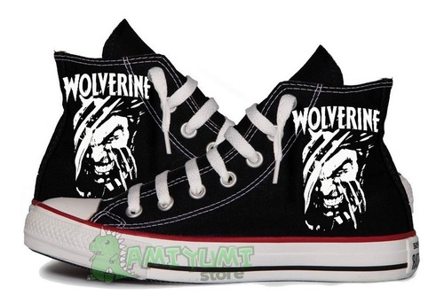 Tênis All Star Wolverine Converse Personalizado