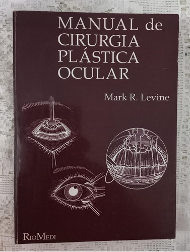 Livro Manual De Cirurgia Plástica Ocular 