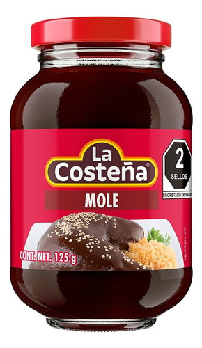 Mole Rojo La Costena 125 G