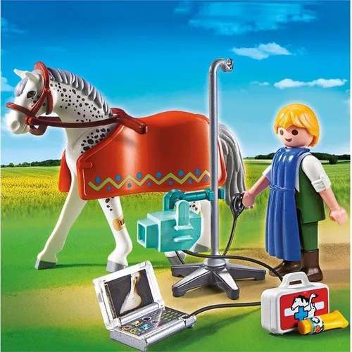 Playmobil 5533 Caballo Con T cnico Rayos X MercadoLibre