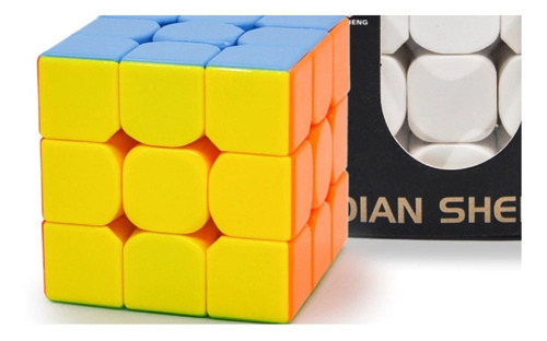 Cubo Mágico Yulong Tipo Rubik3x3 Full Color Excelente Regalo
