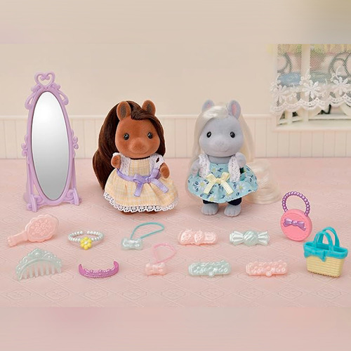 Sylvanian Families Stylist Pony Friends Set Ternurines F-17