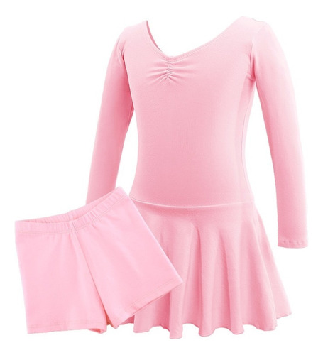 Vestido De Gimnasia De Ballet For Niños De Invierno, Traje