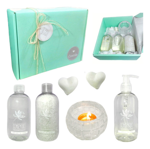 Kit Aroma Caja Regalo Gift Box Jazmín Set Zen Spa N60 Relax