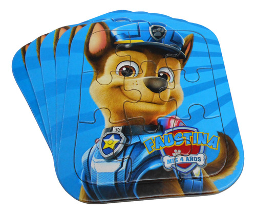 40 Rompecabezas Personalizados De 9 Pz