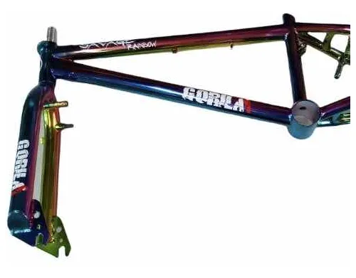 Cuadro Y Tijera Marca Gorila Tornasol Bmx