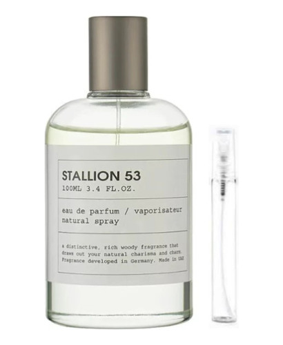 Stallion 53 Eau De Parfum 10ml Muestra (santal33)