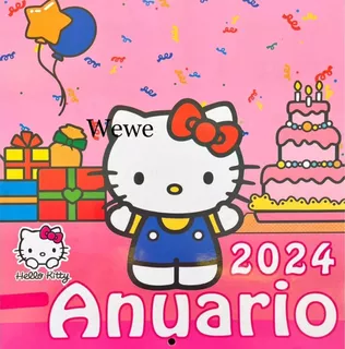Revista Calendario Hello Kitty 2024 Edición Especial 50 Aniv