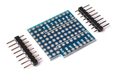 D1 Esp8266 Protoboard Doble Faz Shield +conectores M Itytarg