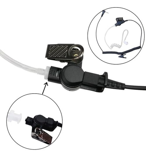 Auricular De Escucha Solamente De 3,5 Mm Para Micrófono De A