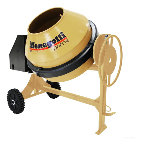 Hormigonera Volteo 1400 Rpm 2hp Monofásica Prime 400l