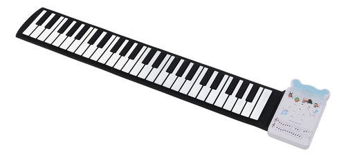Piano Electrónico Hand Roll, 49 Teclas, 8 Tonos