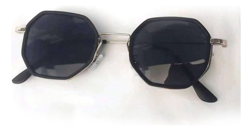 Gafas De Sol Poligonales, Retro, Montura Pequeña
