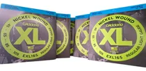 Comprar Encordado D'addario Exl165 4 Cuerdas Bajo Eléctrico 45-105