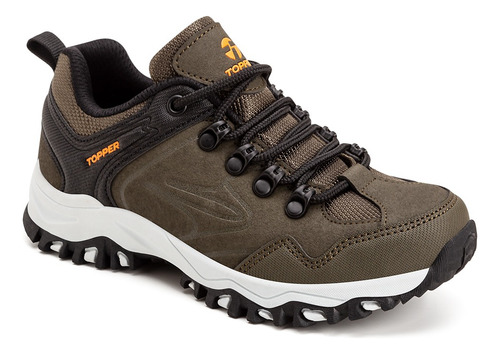 Zapatillas Para Niños Outdoor Gondor Ill Color Verde Topper