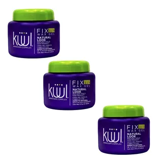 Cera Gel Kuul Aspecto Natural Fijación Inmediata 270gr 3pzas