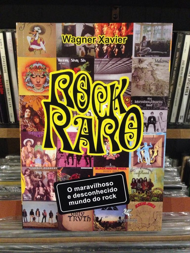 Rock Raro Volume 1 Wagner Xavier Livro Resenha Discos Vinil
