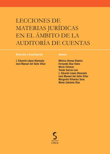 Libro Lecciones De Materias Jurã­dicas En El Ã¡mbito De L...