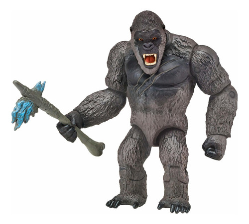 Godzilla Vs. Kong Básico De 6 Pulgadas Con Figura De Hacha.