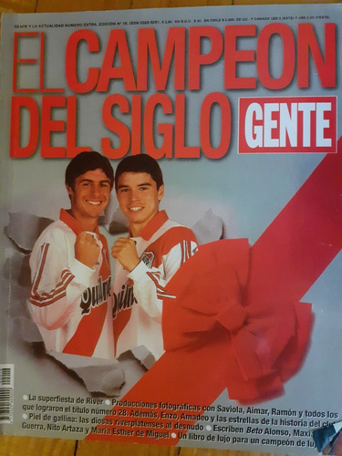 El Campeon Del Siglo Gente Libro River  Plate Historia