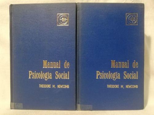 Manual De Psicologia Social,2 Tomos, Theodore Newcomb,1971