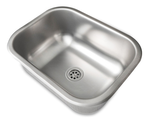 Pileta Bacha Cocina Simple Acero Inox 27 X 37 X 14 Dh27