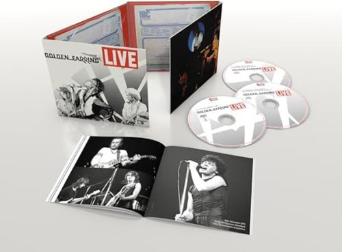 Golden Earring Live + Live In Zwolle Dvd Bonus Trac Cd + Dvd