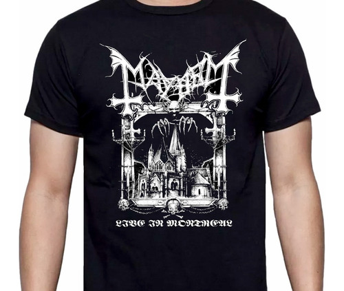 Mayhem - Live In Montreal - Black / Metal - Polera- Cyco 