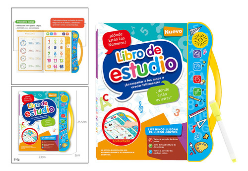 Spanish English Reading Book Kids Early Childhood Learning