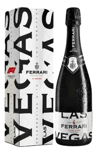 Vino Espumoso Ferrari F1 Las Vegas Edición Especial 750ml