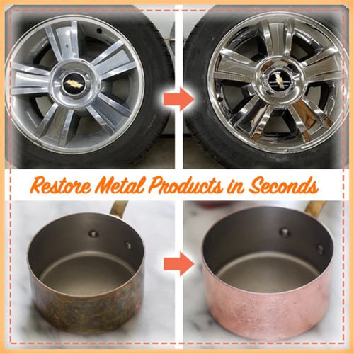 Imagen 3 de 3 de Metal Polish Pulidor Metales Abrillantador Oxido Suciedad