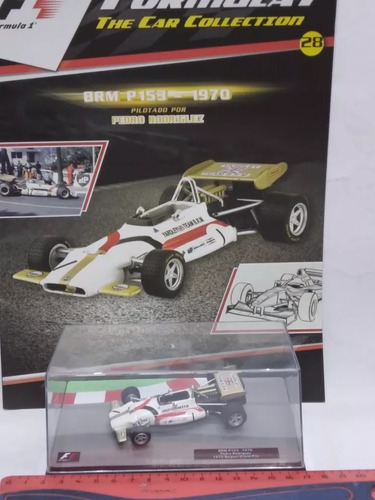 Ixo 1/43 Colecc  Formula 1 N° 28 Brm P153 P. Rodriguez 1970