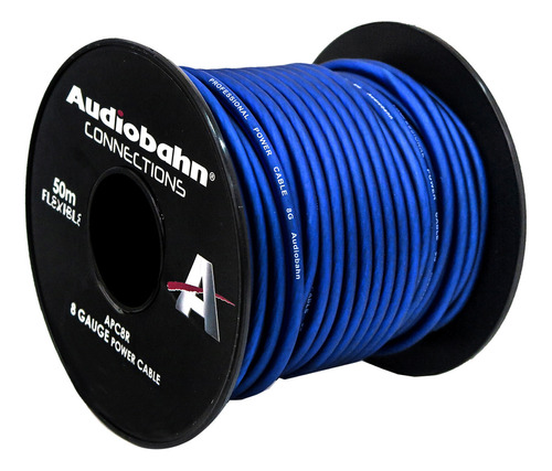 Rollo Cable P/ Corriente Cal. 8 Audiobahn Ap8r Autmotriz 50m