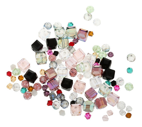 Paquete De 100 Surtidos De Cristal Diy Encantos Del Pelo