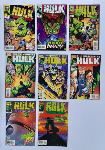The Incredible Hulk 2000 Marvel 8 Hq Em Inglês Importado