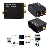 Comprar Adaptador Convertidor Audio Digital Optico A Rca Analogico