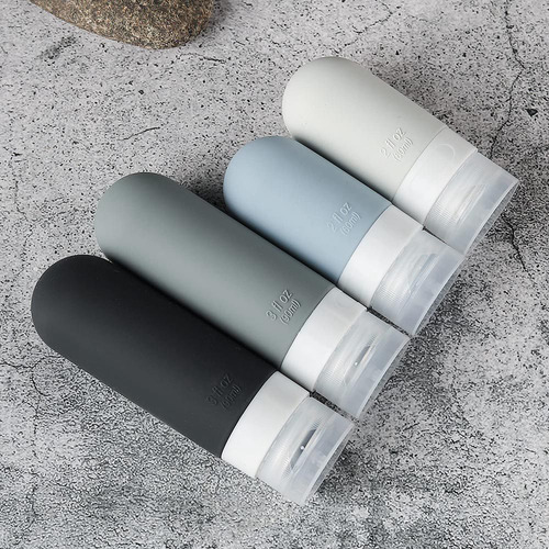 Set De Botellas De Viaje 17pcs, Silicona Antiderrame