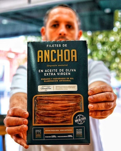 Anchoas Hernan Viva En Aceite De Oliva 120g