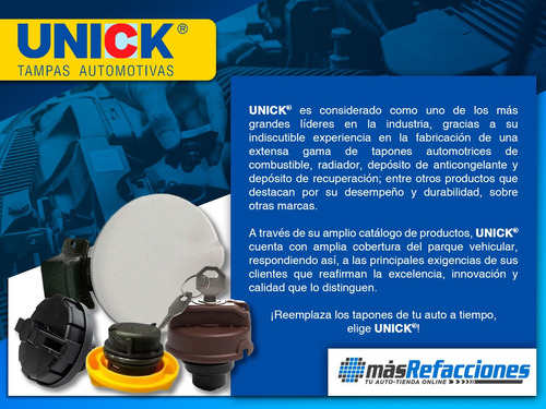 Tapón Llenado De Aceite Peugeot 206 1999-2009 Unick