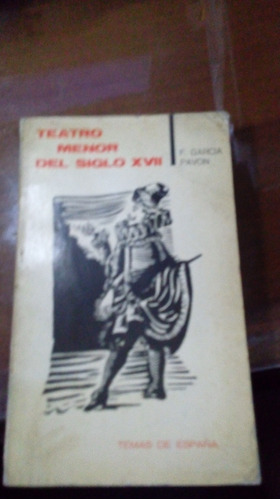 Libro Teatro Menor Del Sigo Xvii