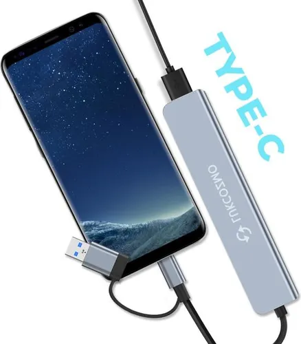 Lukcozmo Hub Usb-c 7en1 Extensor Y Splitter Usb