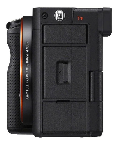 Sony Alpha 7C compacta color negro
